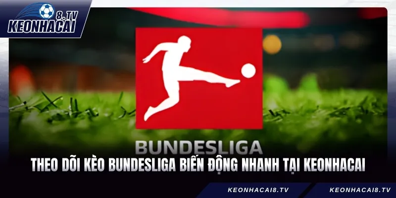 Theo dõi kèo Bundesliga biến động nhanh tại Keonhacai